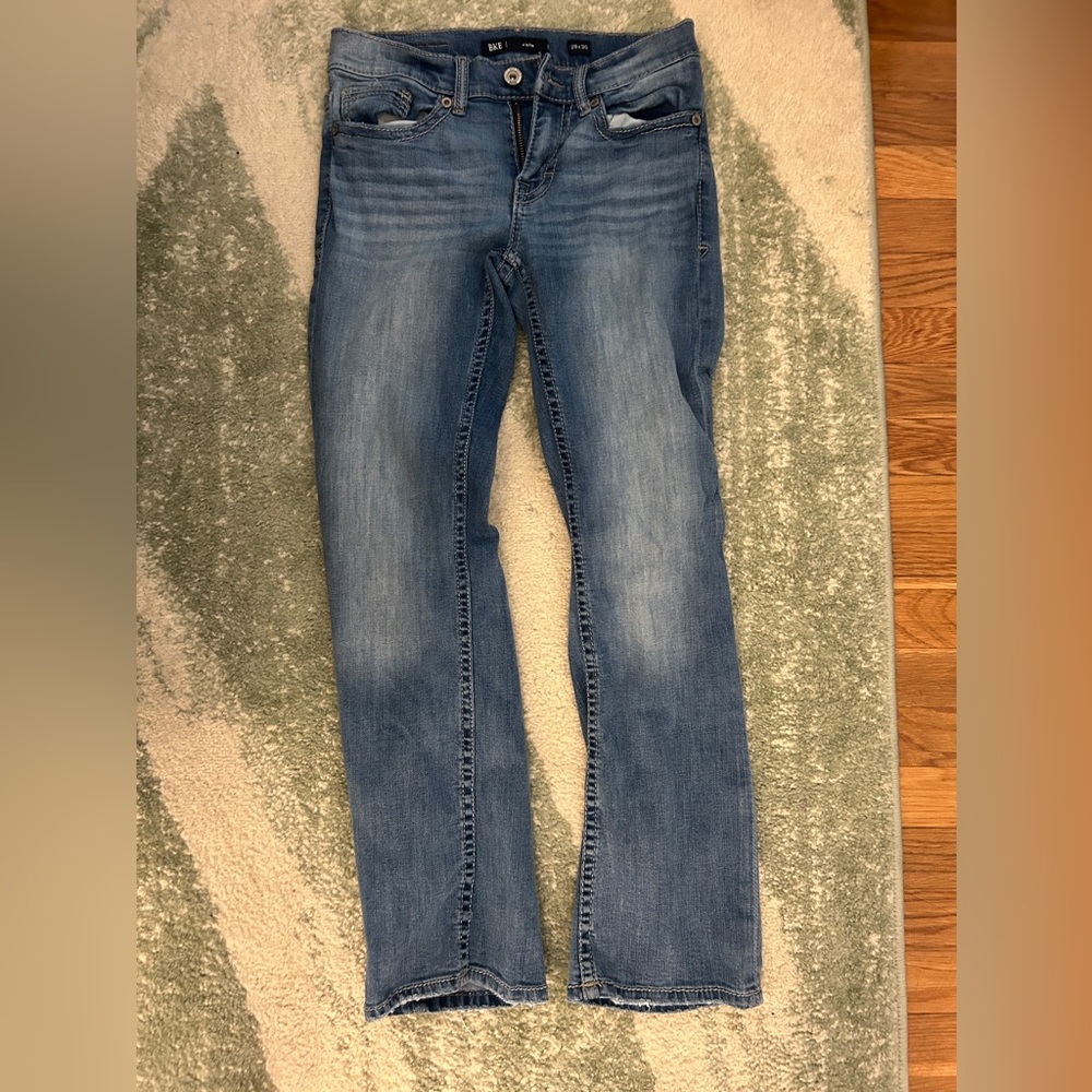 BKE Straight Leg Blue Jeans